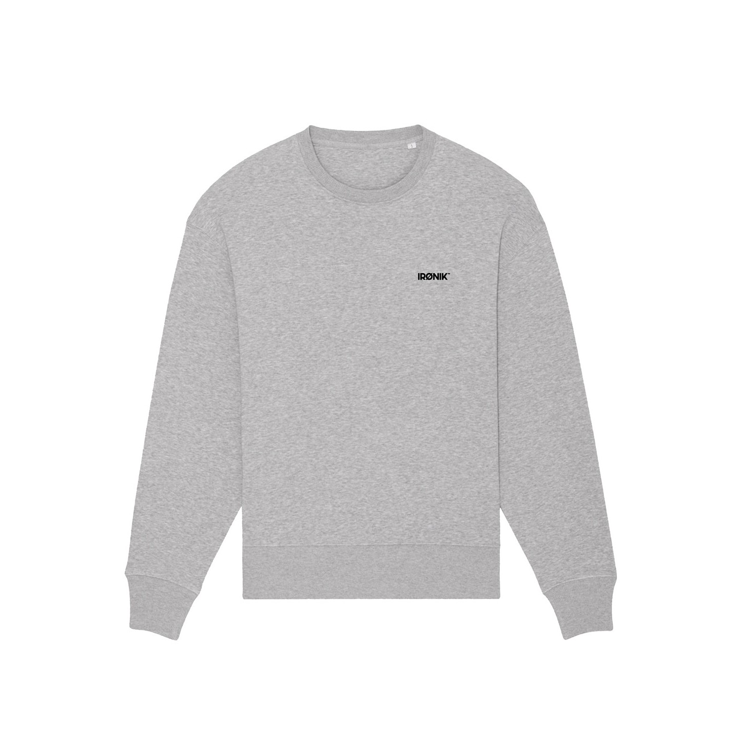 Sweatshirt Irønik Gris – Le confort maîtrisé du style sportif élégant