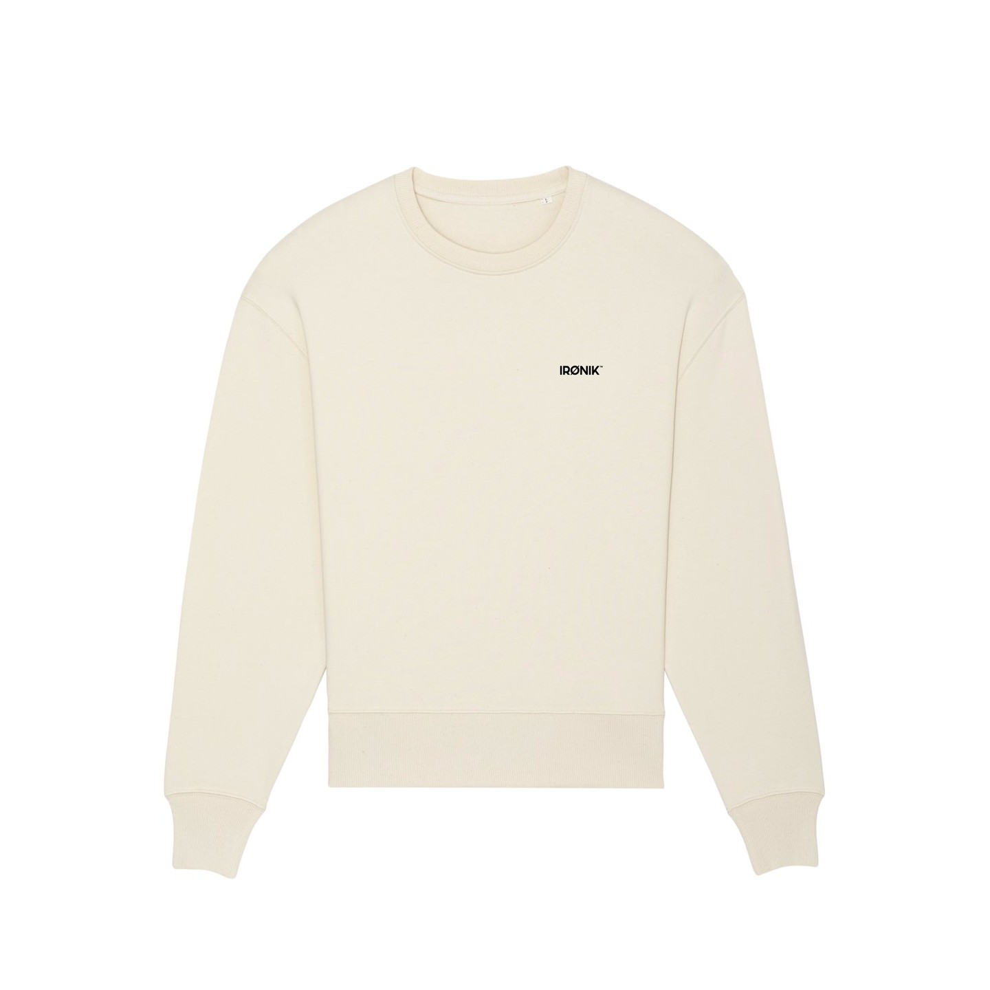 Sweatshirt Irønik Natural – L’élégance naturelle du vestiaire Irønik