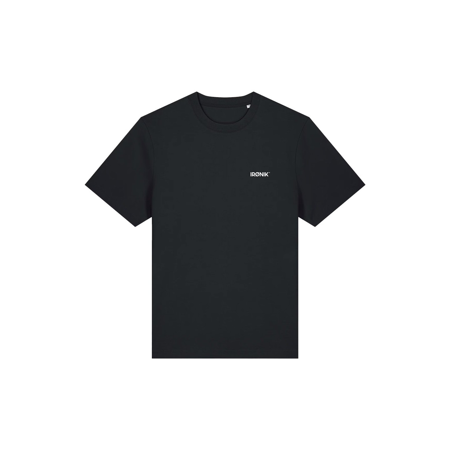 T-shirt Irønik Noir – L’essentiel du style athlétique moderne