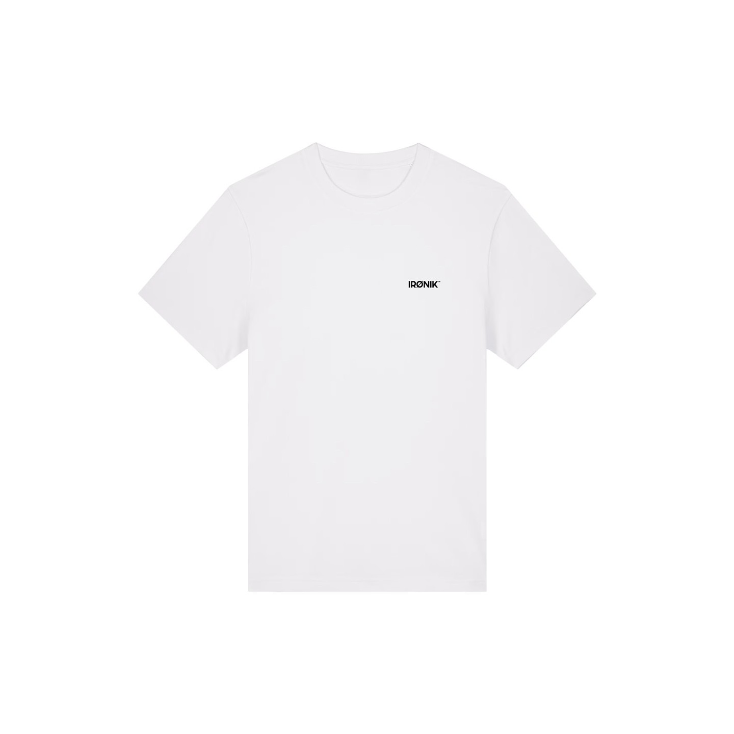 T-shirt Irønik Blanc – La pureté du vestiaire sportif contemporain