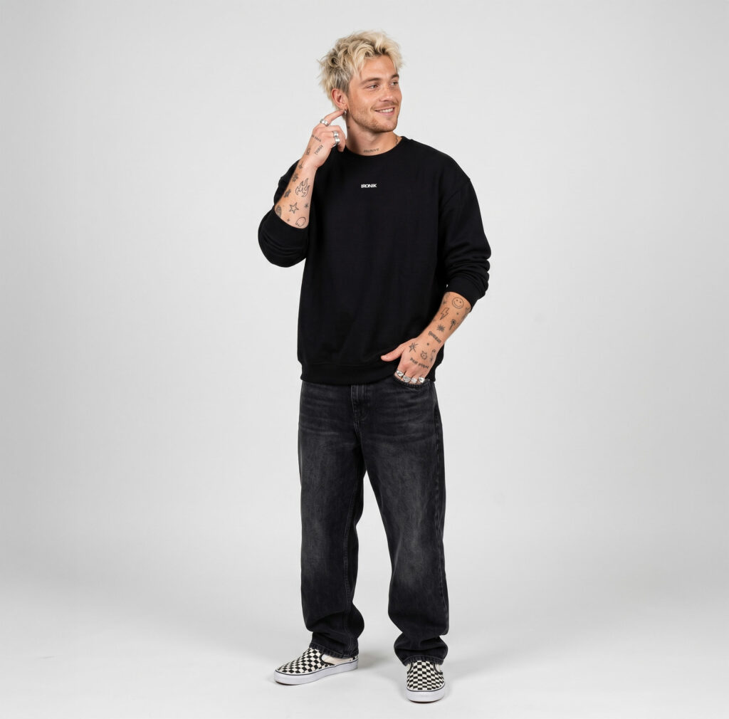 Off Duty Sweat Black
