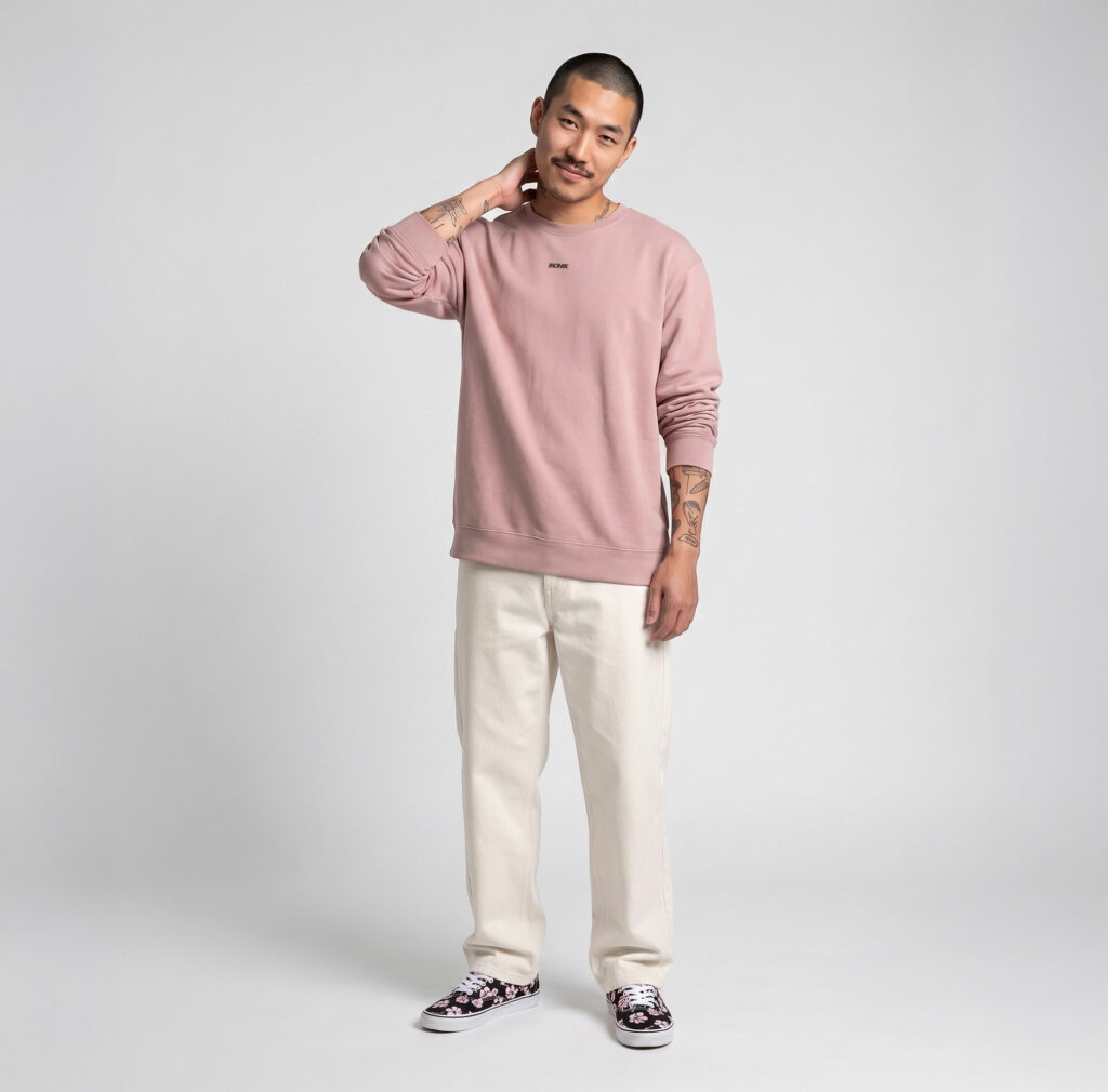 Off Duty Sweat Pink