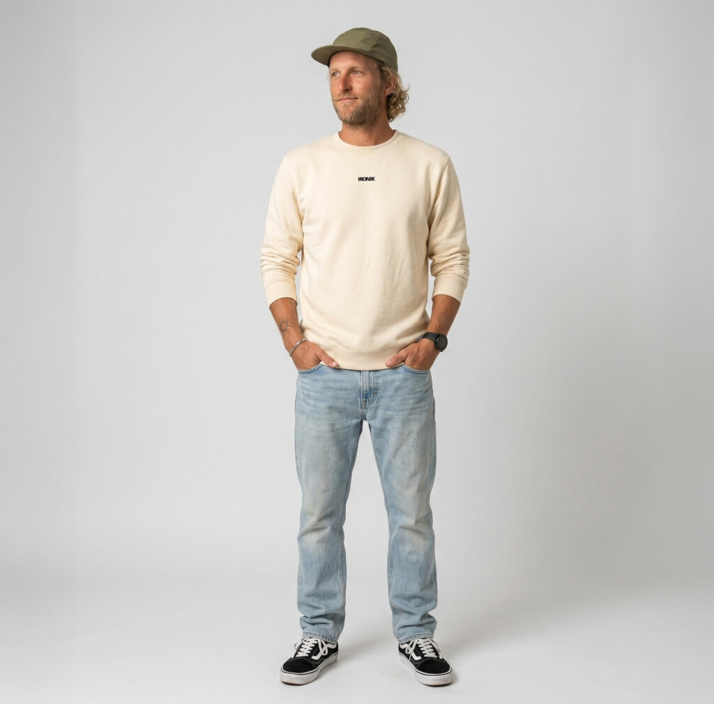 Off Duty Sweat Vanilla