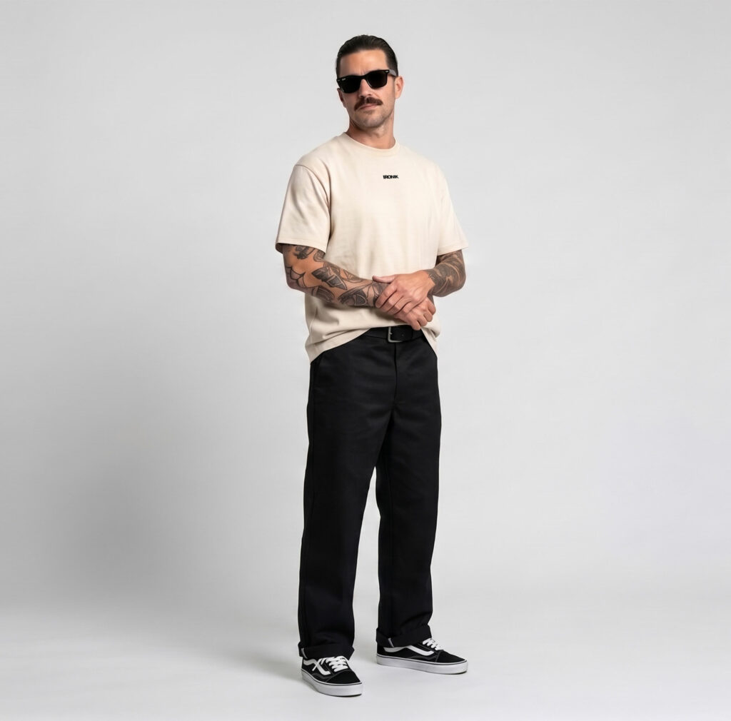Off Duty Tee Natural Stone