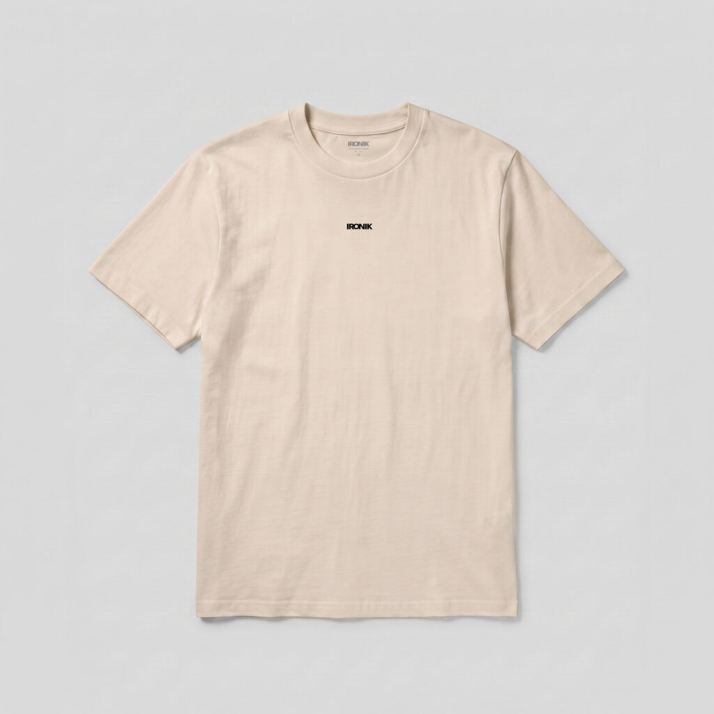 Off Duty Tee Natural Stone