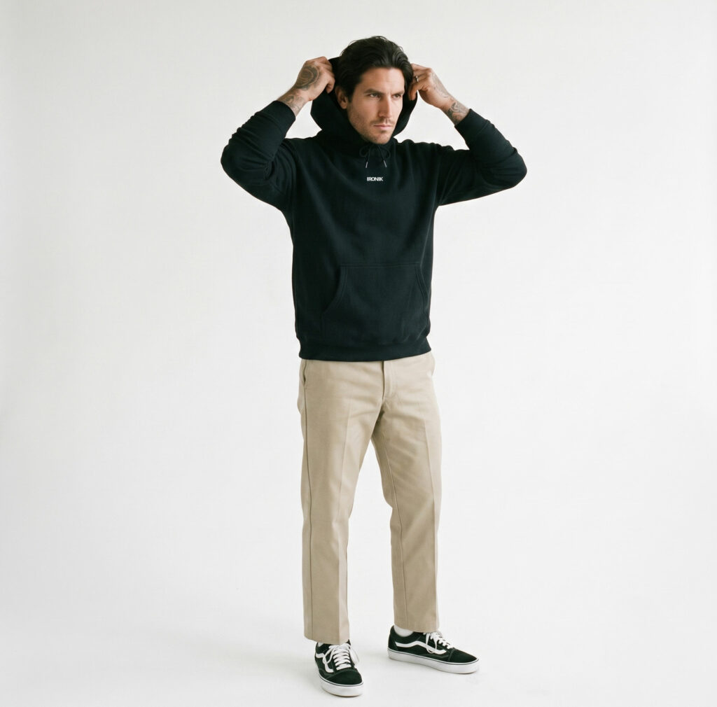 Off Duty Hoodie Black