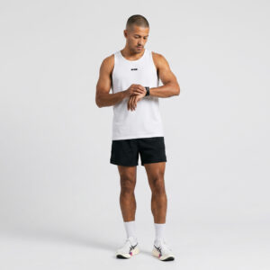 Running Singlet White