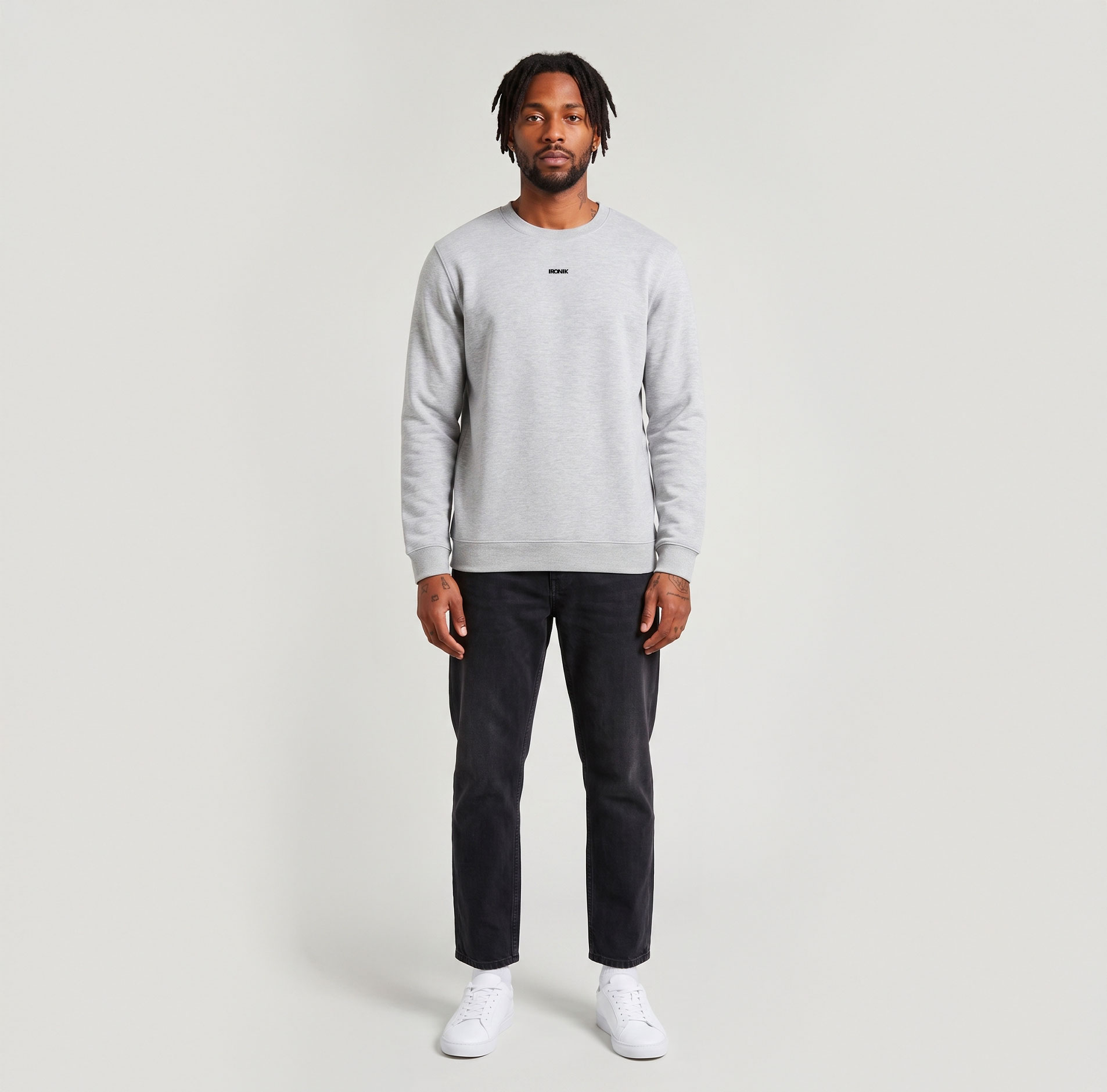 Off Duty Sweat Grey — IRONIK