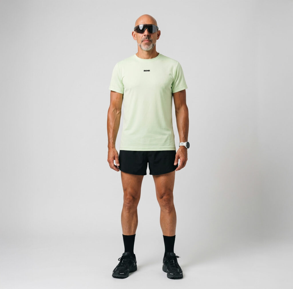 Running Tee Green