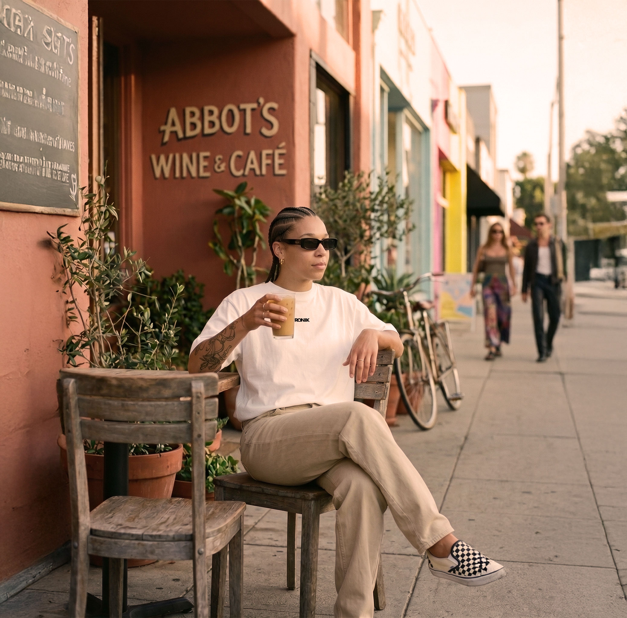 Off Duty Tee White — IRONIK