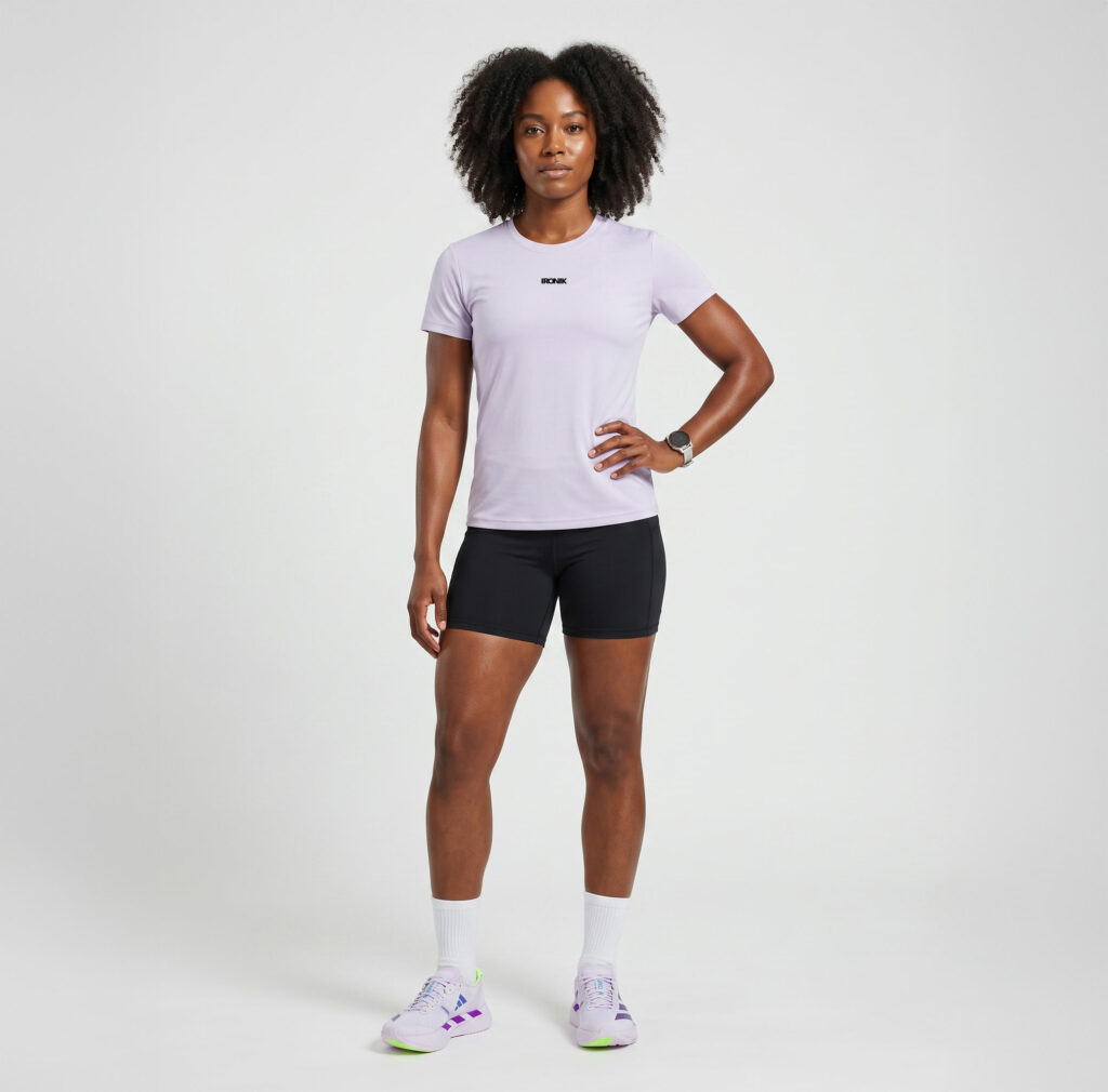 Running Tee Lilac